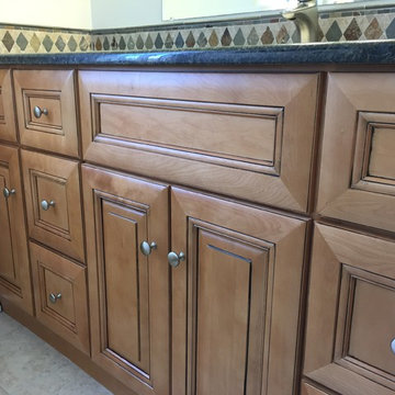 Tuscany Vanity with Uba Tuba Granite Top