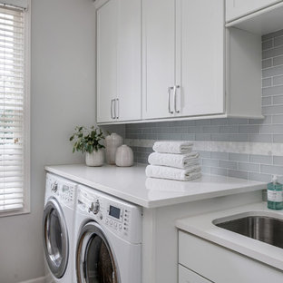 75 Most Popular Budget Transitional Laundry Room Design Ideas For