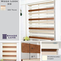 3D Dual Shades - Roller Shades