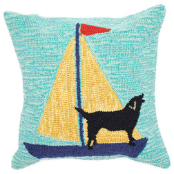 Beach Style Outdoor Cushions And Pillows by Liora Manne