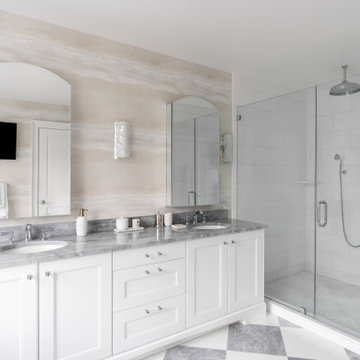 Bubbly Spa Bathroom, Scarsdale, NY