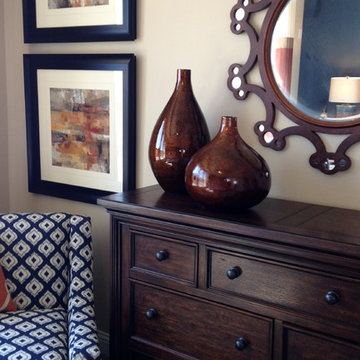 Interior Design - Canyon Lakes (Navy & Rust)