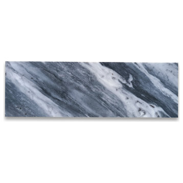 Bardiglio Gray Marble 4x12 Tile Polished, 100 sq.ft.