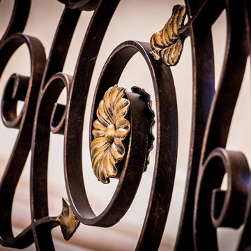 Classic railing in Bear Brand, Laguna Niguel
