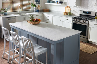Kitchen - contemporary kitchen idea in Atlanta
