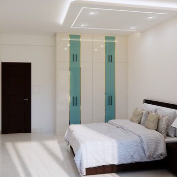 Teal Stripe Modernity
