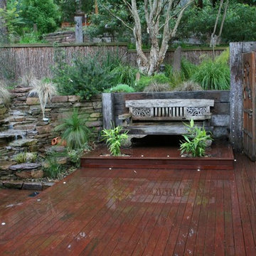 Upwey, backyard