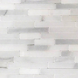 Greecian White Tumbled Veneer - Mosaic Tile