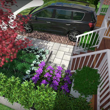 Beaches Front Yard Parking Pad