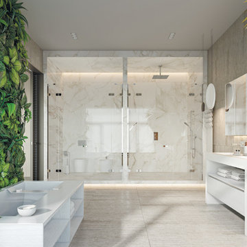 Ultra Modern Master Bath