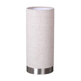 Cream-coloured fabric table lamp Ronja