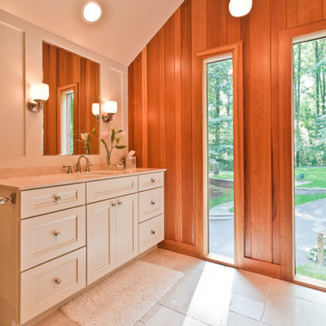 Eclectic Contemporary Master Bath