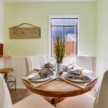 KITCHEN STAGING - VACANT COTTAGE