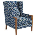 Barclay Butera - Stratton Wing Chair - The Stratton wing chair is an entirely new transitional design that updates a traditional classic.
