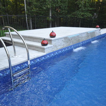 Backyard designed and built by Gappsi in Lloyd Harbor NY 11743