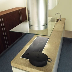 Designer Range Hoods - Futuro Futuro "Jupiter Glass" Series - Range Hoods And Vents