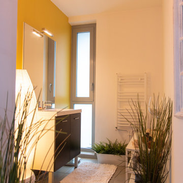 Mise en couleurs d'un appartement en duplex