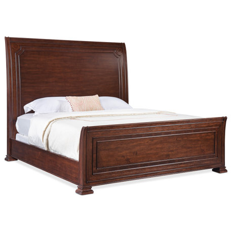 Charleston Cal King Sleigh Bed