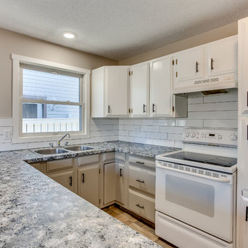Midnapore attached home, before and after