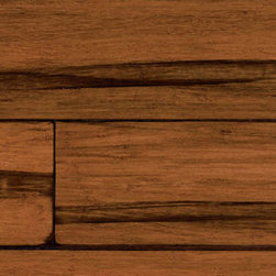 US Floors - US Floors Expressions, Solid Locking, Strand Bamboo, Hand-scraped, Antique Black - Bamboo Flooring