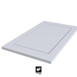 Plato de ducha STRATO STARK liso y antideslizante - Shower Trays