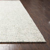 Rizzy Home Brindleton BR350A Green Solid Area Rug, Rectangular 3'x5'