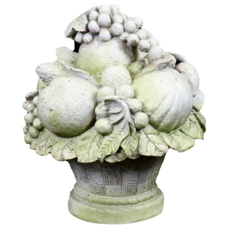 Carved Fruit Garden Statue
