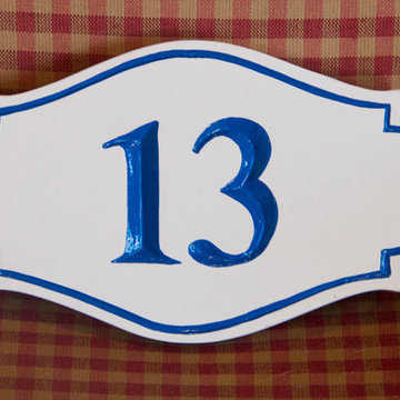 House Number Plaques
