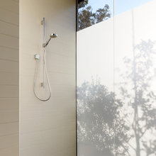glass shower wall