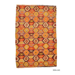 Vintage Tavas Kilim - Rugs