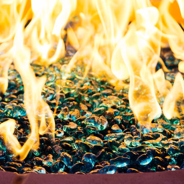 Blue Fire Rock Inspiration