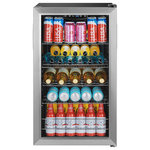 EdgeStar - EdgeStar BWC121 19"W 105 Can Capacity Extreme Cool Beverage - Stainless Steel - Features: