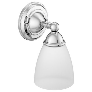 Brantford 1-Globe Bath Light, Chrome