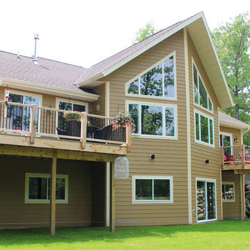 Rustic Lake Cabin Homes