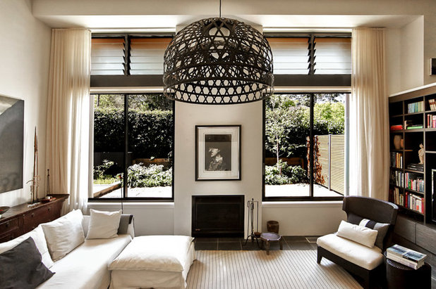 Contemporary Living Room by James Design Studio ARCHITECTURE + INTERIORS