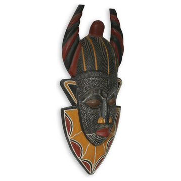 Tribal Power African Wood Mask