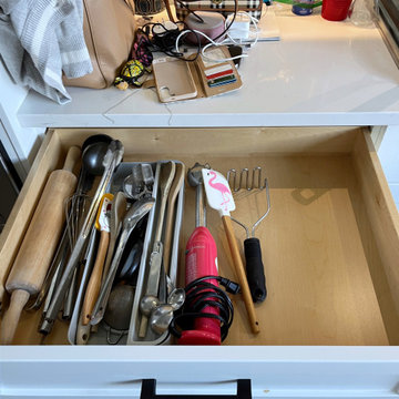 Before: Transforming a Kitchen Utensil Drawer