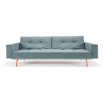 Innovation USA | Splitback Sofa Bed | Arms | Light Wood Legs -$1530.46