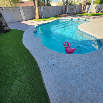 Pool Landscaping | Design & Build Pool Decking-Hardscaping - Chandler