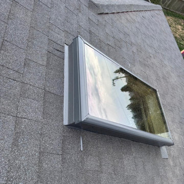Shingle Roof & Skylight Installation on Blithedale Ave., Mill Valley, CA