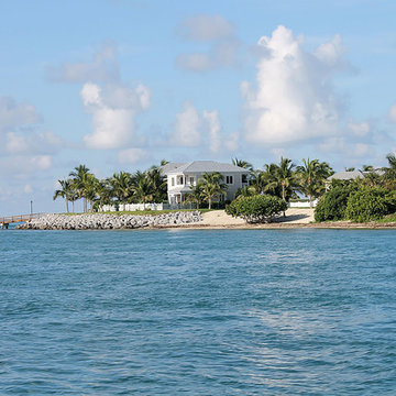View of house from the ferry