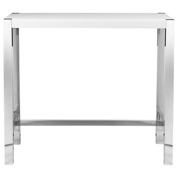 Modern Riva Bar Table White - White