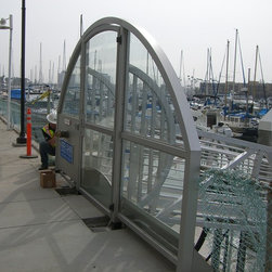 During installation of the new security gate. - Home Fencing And Gates
