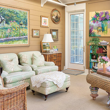 Private Residence Remodel with fireplace addition