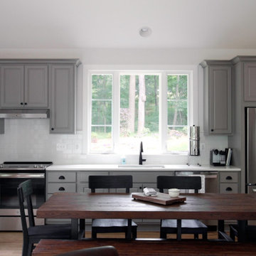 Custom Home Build: Carriage House with Rustic Charm and Modern Amenities in Midd