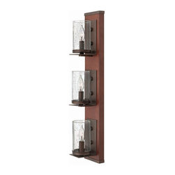 Hinkley Jasper 3 Light Sconce in Transitional style - Lighting