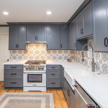 Statement Backsplash