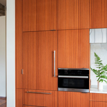 Closed Hidden Storage Panel