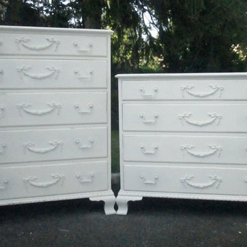 Hand Painted Vintage Dressers