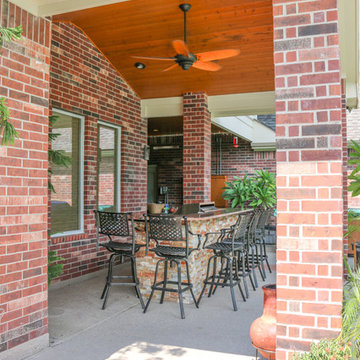 Covered Patio with Kitchen: Cypress, TX